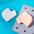 Custom Soft Silicone Heel Pad kanggo moisturizing